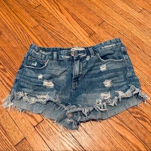 Free People Fringe Short